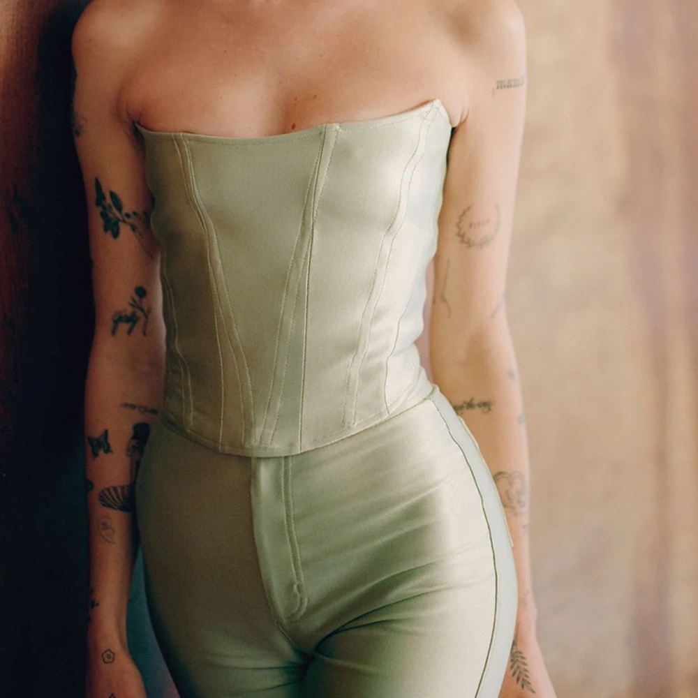 Revel Studio Mint Star Corset